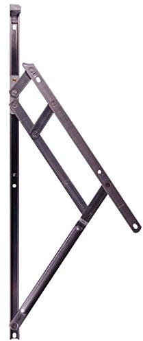 Securistyle Defender Slimline 20 Inch Narrow Width Euro Grove Top Hung PVC Window Hinge Pair