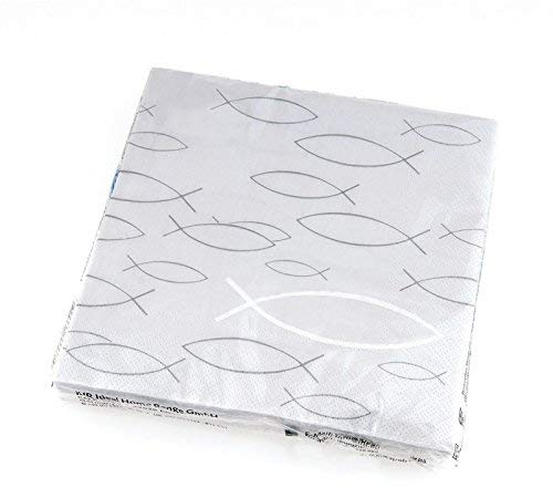 °* Servietten Fische (grau)