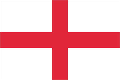 Flagge Großformat 250 x 150 cm wetterfest Fahne in 16 verschiedenen Ausführungen mit Ösen Farbe England