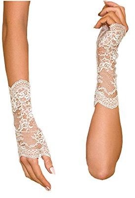 axami Damen Fingerlose Handschuhe S/M