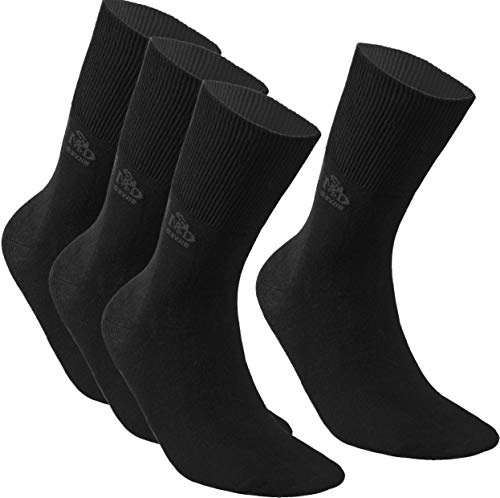 DeoMed 4paar Diabetiker Socken COTTON - Dünn ohne gummi Diabetikersocken Herren und Damen.