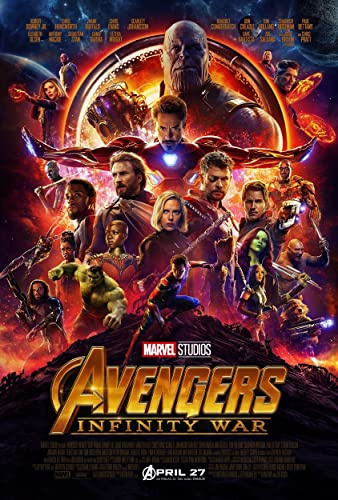 Crafty Little Penguin Avengers Infinity War Movie Poster Print Wall Art A6 A5 A4 A3 A2 Maxi Movie Comics - 1147 (A3-297 x 420 mm)