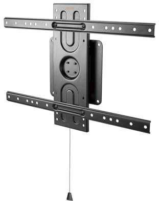 my wall TV Wandhalterung HP6-3AL,Silber, Bildschirmhalterung,flaches Design, VESA Wandhalterung, 42-90 Zoll, belastbar bis 100 kg, Diebstahlschutz, inklusive Vorhängeschloss, inklusive Wasserwaage