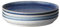 Denby - Studio Blue Dinner Plates Set of 4 - Dishwasher Microwave Safe Crockery 26.5cm - Blue, White Ceramic Stoneware Tableware - Chip & Crack Resistant Large Plates