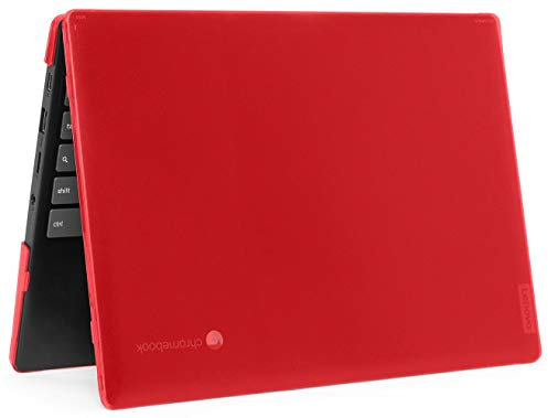 mCover Coque pour Ordinateur Portable Lenovo IdeaPad Chromebook 3 (11) 2020 11,6 (Non Compatible avec Tout Autre modèle d'ordinateur Portable) Rouge