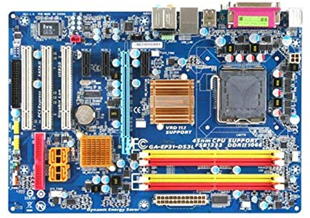 Placa Base Fit For Gigabyte GA-EP31-DS3L Original EP31-DS3LP31 Socket LGA 775 DDR2 ATX Motterboard