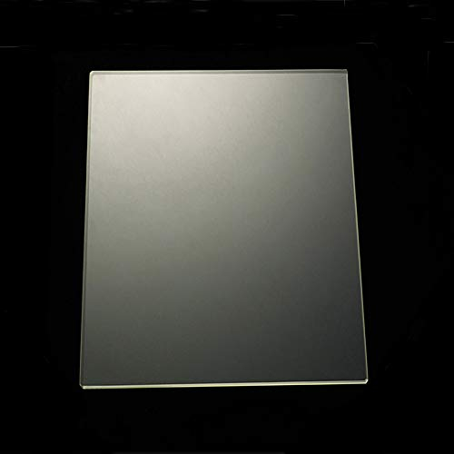 Piezas de la Impresora- 150 mm x 230mm x 3 mm de Espesor Placa de Vidrio de borosilicato/Cama para FlashForge Creator & Makerbot Replicator Impresora 3D (230 x 150 x3mm)