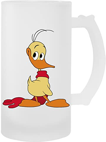 Hopestly Alfred J. Quack Transparent Becher Bier Herren Damen Mug Beer