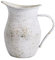 ALL CHIC Vase for Flowers Vintage Decorative Pitcher Metal Rustic Vase Kitchen Decorations Above Cabinets Decor Small Metal Flower Pots Milk Jug for Home, Office Kitchen Decorations Accessories White