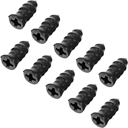 CLISPEED 20-Teiliges Reifendichtmittel Für Fahrradreifen Fahrrad-Reparaturset Schneereifen-Spikes Reifen-Schraubbolzen Schnelles Werkzeug Selbstklebend Schwarz Winter-Radösen