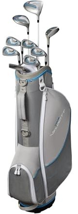 WILSON Tour Velocity Golfschläger-Komplettset (11-teilig, Cart-Tasche, Damen)