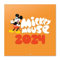 Grupo Erik Disney Kalender 2024 Wandkalender 2024 - Mickey Mouse Kalender 2024 Familienplaner 30 x 30 cm Jahreskalender 12 Monate