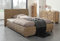 Wolf Möbel Rattanbett Round 200x200cm Rattan Doppelbett Bettgestell aus Massivholz Bett Korbbett Rattan-Geflecht Ehebett Natur Naturprodukt natürliches & geflochtenes Design leicht & robust
