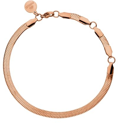 Purelei® ilalo Armband (Rosegold) – Elegantes, verspieltes Damen Armband – Edelstahl 18K vergoldet – Verstellbare Länge 16-19 cm – Hawaiianisch inspiriert & wasserfest