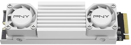 PNY CS3150 2TB M.2 NVMe Internal Solid State Drive (SSD) with White Heatsink - M280CS3150HSW-2TB-RB