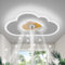 LED Ventilatore Da Soffitto Con Illuminazione Nuvola Lampada Da Soffitto Legno Dimmerabile Ventilatore Da Soffitto Con Telecomando 52w 6 Vento Ventilatore Soffitto Per Soggiorno Camera Da Letto,60cm