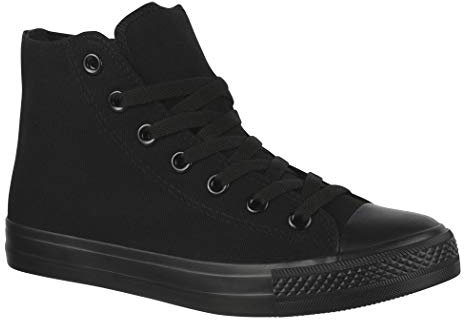 Elara Unisex Sneaker Totalschwarz-42