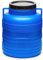 Garronda réservoir d'eau de 30 litres, Baril Alimentaire, fût à Large Ouverture en HDPE et sans BPA, tonneau de Jardin, bac à Aliments pour Animaux, conteneur d'eau, tonneau Universel GD-0078, Bleu