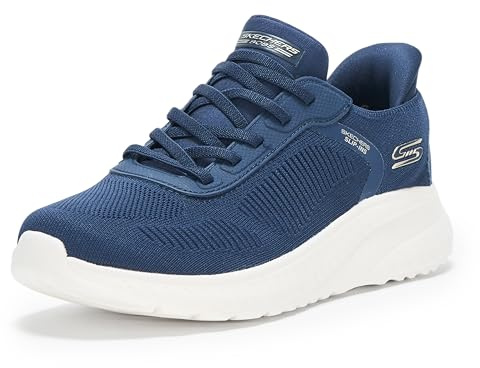 Skechers Damen Hands Free Slip-ins Bobs Squad Chaos-Current MuseSneaker