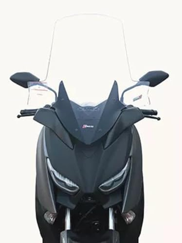 PARABREZZA COMPATIBILE CON YAMAHA X-MAX 125-300-400 ABS 2017-18-19 spessore 4 mm PARAVENTO cod.23461 (con attacchi verniciati) MISURE L.580 X H.720 SPESSORE 4MM