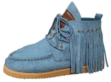 GFPGNDFHG Winterstiefel Damen Halbschuhe Mit Absatz Dirndl Stiefeletten Boots Sneaker Ohne Stiefelette Beige Herbst