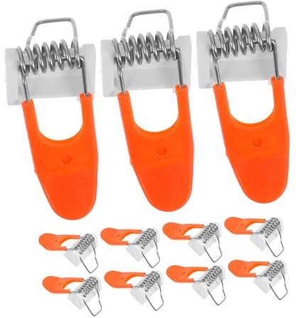 KITANDOVE Juego De Clips Para Luminarias Empotradas 20 Piezas Clips De Resorte De Retención De Luz Descendente Clips De Luz De Techo De Plástico Para Modernización Clip De Iluminación Seguro