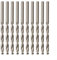 10pcs 4mm Auger Drill Bits Made of High Speed Steel for Efficient For Electric Drill Use on Wood and More