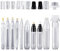 Asyduey 10 PièCes Stylos de Peinture Rechargeables Marqueurs de Peinture de Tige de Stylo Vide Marqueur de Peinture Acrylique Vide Rechargeable pour Fournitures D'Art