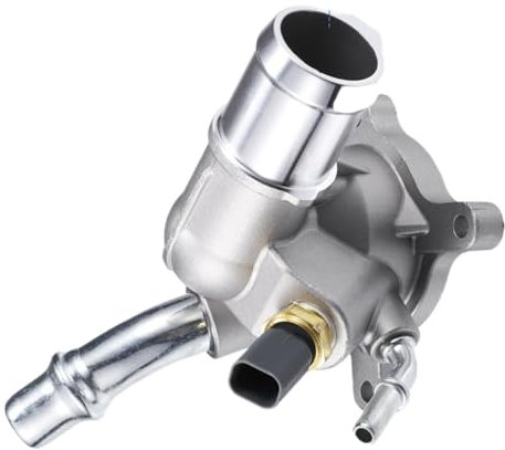 SZTMYVUW Thermostat Kühlmittel Kompatibel Mit FIAT Für 500X 2.4L L4 2016 2017 2018 Automotor-Kühlmittel-Thermostatgehäusebaugruppe 5047772AB/5047263AB