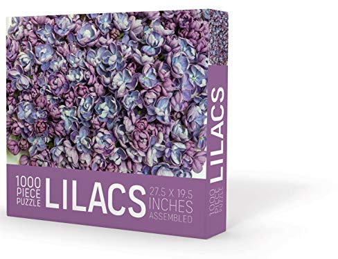 1000-piece puzzle: Lilacs