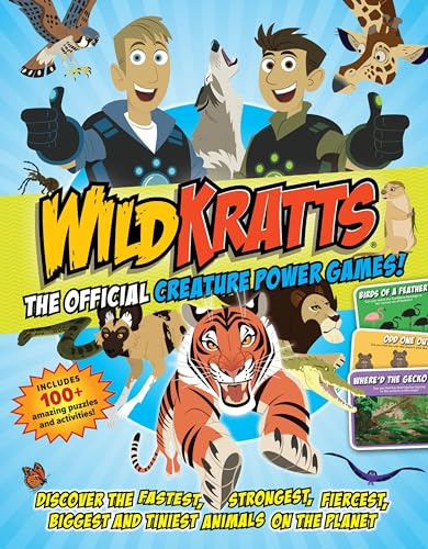 Wild Kratts: The OFFICIAL Creature Power Games!: Discover the fastest, strongest, fiercest, biggest and tiniest animals on the planet