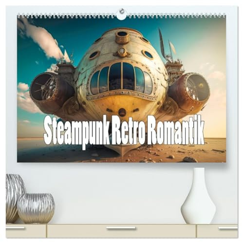 Steampunk Retro Romantik (hochwertiger Premium Wandkalender 2026 DIN A2 quer), Kunstdruck in Hochglanz: Steampunk Visionen (CALVENDO Technologie)