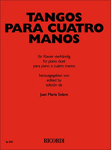 Tangos Para Cuatro Manos: FuR Klavier VierhaNdig (PIANO)