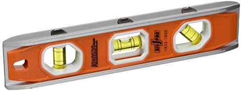 Johnson 1435-1000 Professional Torpedo Level, Magnetic, 10-In. - Quantity 1