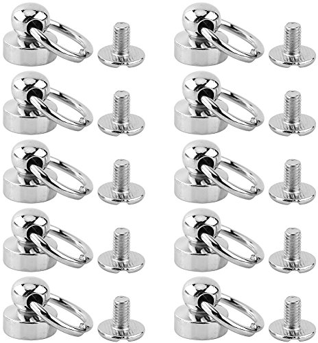 10pcs Head O-Ring Kopf Button Stud Nieten mit Studs Schraube zurück runden Ring Kopf Leathercraft Teile DIY Accessary