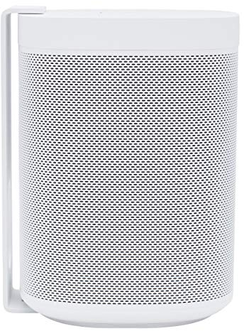 Tabdoq Lot de 2 supports muraux pour enceintes Sonos One Blanc