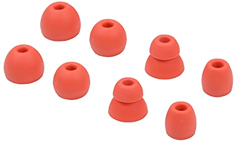 Replacement Eartips Silicone Earbuds Buds Set for Powerbeats Pro Beats Wireless Earphone Headphones,4 Pair (Red)