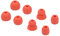 Replacement Eartips Silicone Earbuds Buds Set for Powerbeats Pro Beats Wireless Earphone Headphones,4 Pair (Red)
