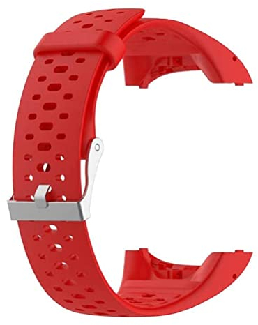 INF Bracelet Compatible avec Polar M400/M430, Bracelets en Silicone de Remplacement Compatible avec Polar M400/M430, Rouge