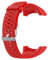 INF Armband für Polar M400/M430, Rot Silikon Ersatzarmband kompatibel mit Polar M400/M430 Armband, Laufuhren Sport Band für Männer Frauen
