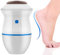 Lima per pedicure elettrica, strumento per la cura dei piedi, ricaricabile tramite USB, portatile, impermeabile, con temperamatite a doppia velocità, per rimuovere le cuticole morte e calli (blu)