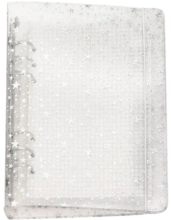 A6 / A5, 6 Löcher, farbig,Läufer Ringordner, Ordner für lose Blätter, Notizbuch, Nachfüllpackung, Bürobedarf, Ordner (Star, A6 mini set)
