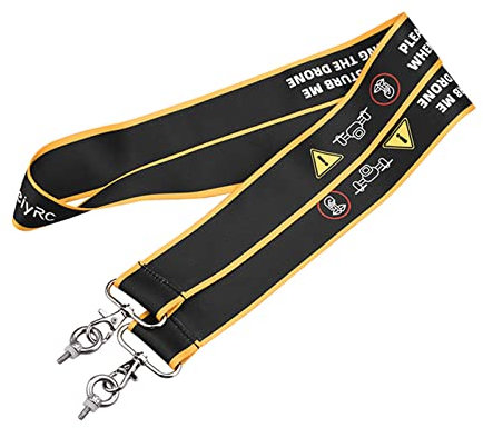 LICHIFIT Widen Lanyard Strap Neck Sling with Warning Sign Drone Accessory for DJI Mini 3 Pro Remote Controller