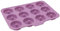 Zenker Sweet Sensation Molde de Silicona para Mini Donuts, Rosquillas Redondas y con forma de Flor, Silicona Resistente hasta 230ºC, Apta para Congelador y Lavavajillas, 25x19 cm