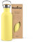 Bambaw Gourde Inox 500ml, Gourde Sport Jaune, Bouteille d'Eau Non-Isotherme, Gourde Inox Enfant, Gourde Velo, Gourde Metal Enfant – Jaune Impérial