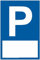 Parkplatz Schild 30x20cm 3mm Starkes Kunststoffschild mit UV-Schutz A4 Format (BLANKO FÜR Text)