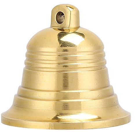 Segen Glocke Windspiel, Kupferglocke, Kupfer-Feng-Shui-Glocke, Buddhistische Lieferungen, Äolische Glocke, Reichtum, Sicherer Frieden, Glück, Ornament, Auto-Anhänger Barzubehör für Zuhause