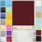 Rollo ohne Bohren Verdunklungsrollo 100 x 160 cm Maßgeschneiderte Größe, Sonnenschutz Rollo Fenster Rollo Easyfix mit Klemmträger, für Fenster und Tür, Rot