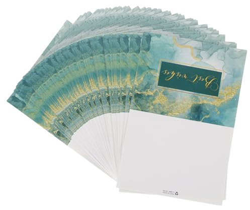 Tofficu 50 Stück Blumengrußkarte Natur-diy-postkarte Einladungskarte 2024 Dankeskarten Hochzeit Geschenkkarten Für Hochzeiten Weihnachtskarten Mit Umschlägen Leere Papierkarte Empfindlich