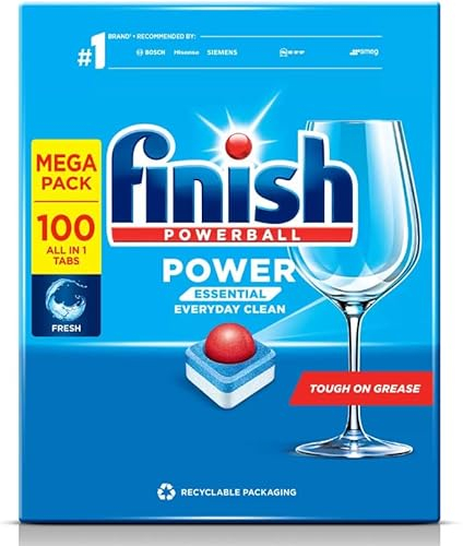 Finish Power Essential Dishwasher Tablets Regular - 100 Tabs
